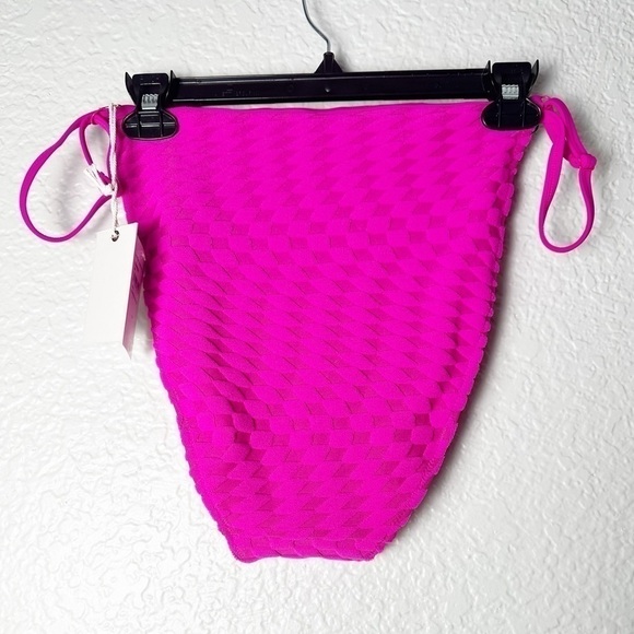 NWT NWT Good American Jacquard Demi Top And Bottom Bikini - Picture 8 of 12